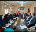 دیدار رئیس سازمان جهاد دانشگاهی استان گیلان و مدیرکل زندان ها و اقدامات تامینی و تربیتی استان